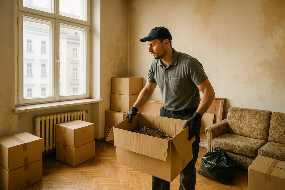 Wohnungsräumung 1030 Wien Landstraße – strukturierter Ablauf in einer Wohnung