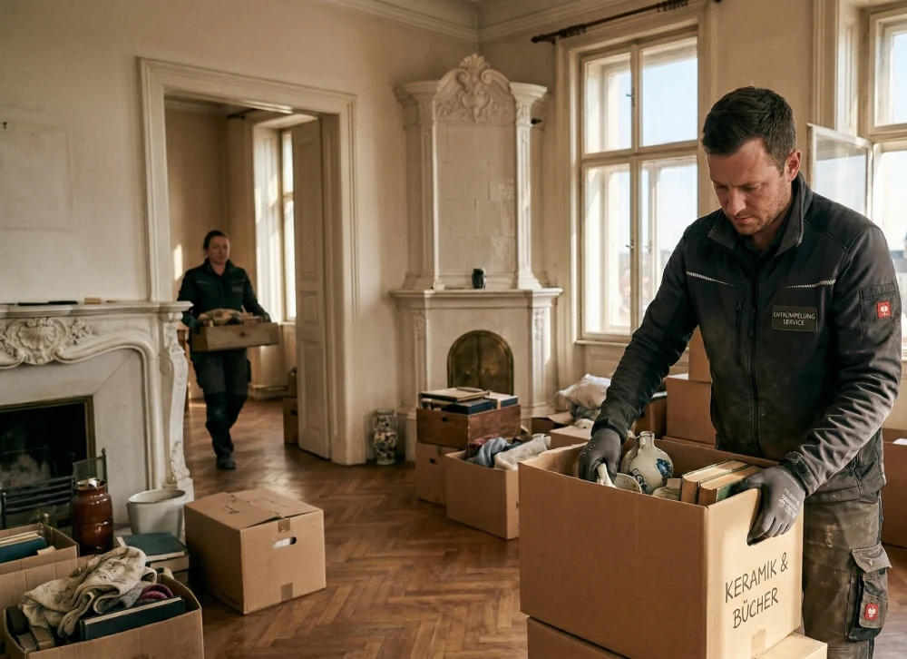 Entrümpelung Klosterneuburg – Diskrete Wohnungsräumung