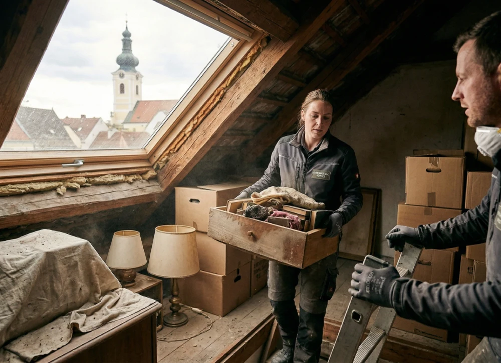 Entrümpelung Stockerau – Schnelle Hilfe bei der Räumung