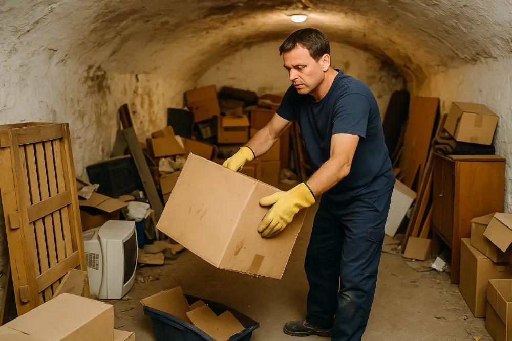 Kellerentrümpelung Wien – rasch und planbar